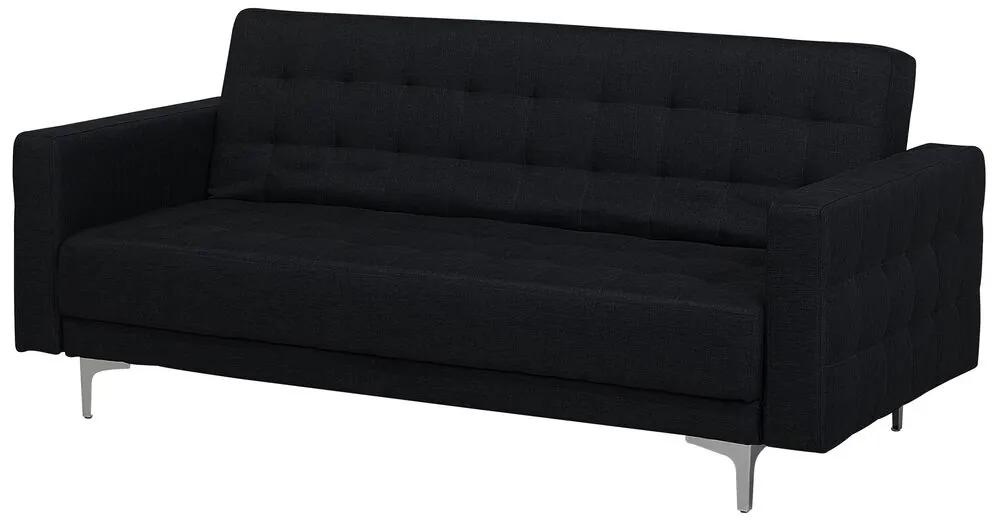 Conjunto de sofás reclináveis com 5 lugares em tecido cinzento grafite ABERDEEN Beliani