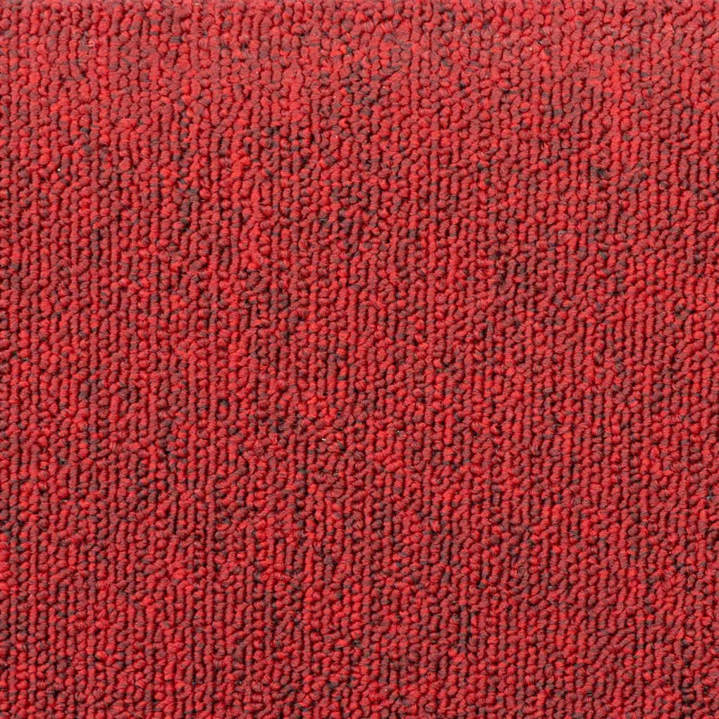 Tapetes de escadas 10 pcs 65x24x4 cm bordô