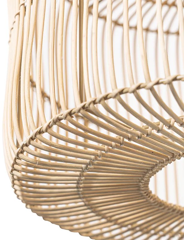 Candeeiro de suspensão oriental em vime 45 cm - Maud