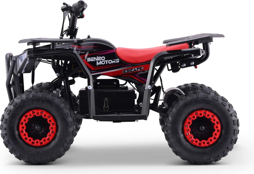 Moto 4 elétrica para crianças ATV Motors ESCAPE 800W Vermelha