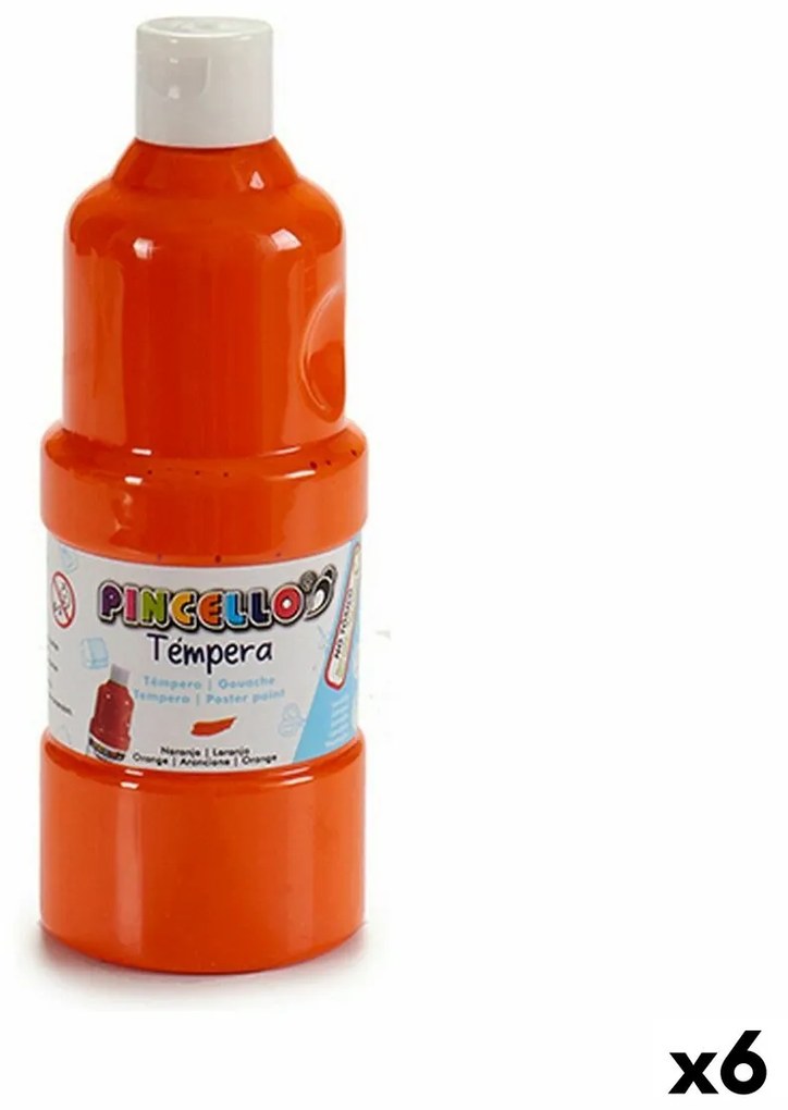 Têmperas Laranja 400 Ml (6 Unidades)