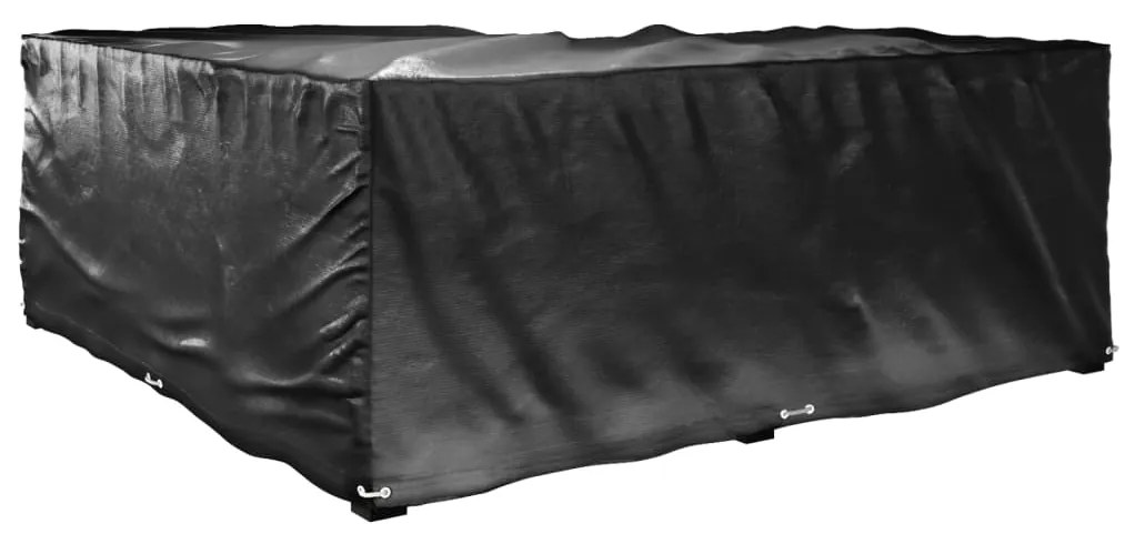 Capas p/ mobília jardim forma de L 2 pcs 16 ilhós 215x215x70 cm