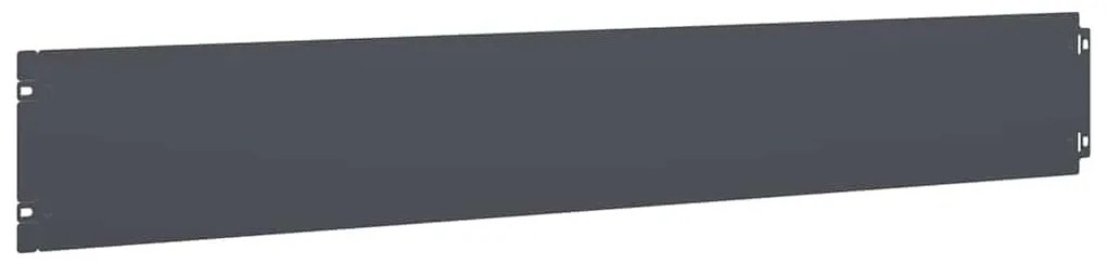 Orlas de relva 10 pcs antracite 15x103 cm aço laminado a frio