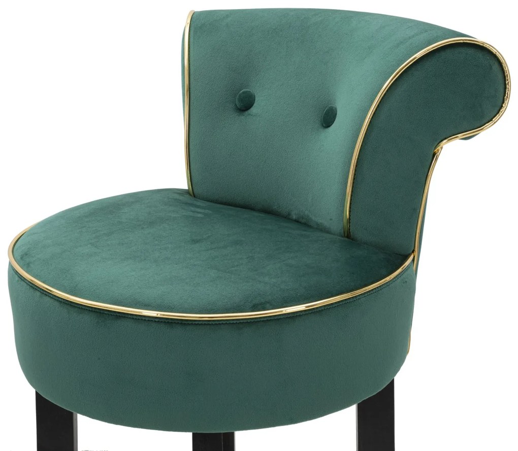 BANCO DE BAR LUXY 46X48X96 CM VERDE