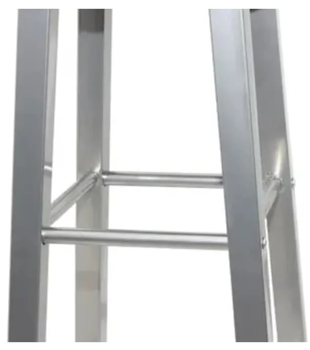 Bancos de bar 2 pcs metal com assento MDF