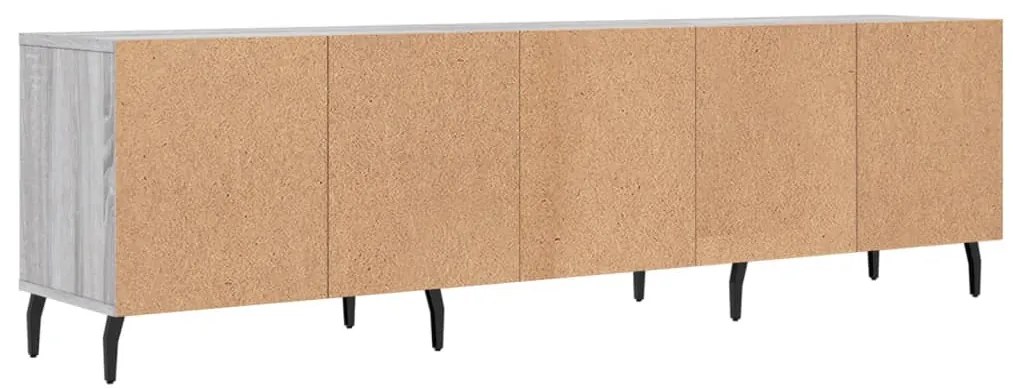Móvel de TV 150x30x44,5 cm derivados de madeira cinzento sonoma