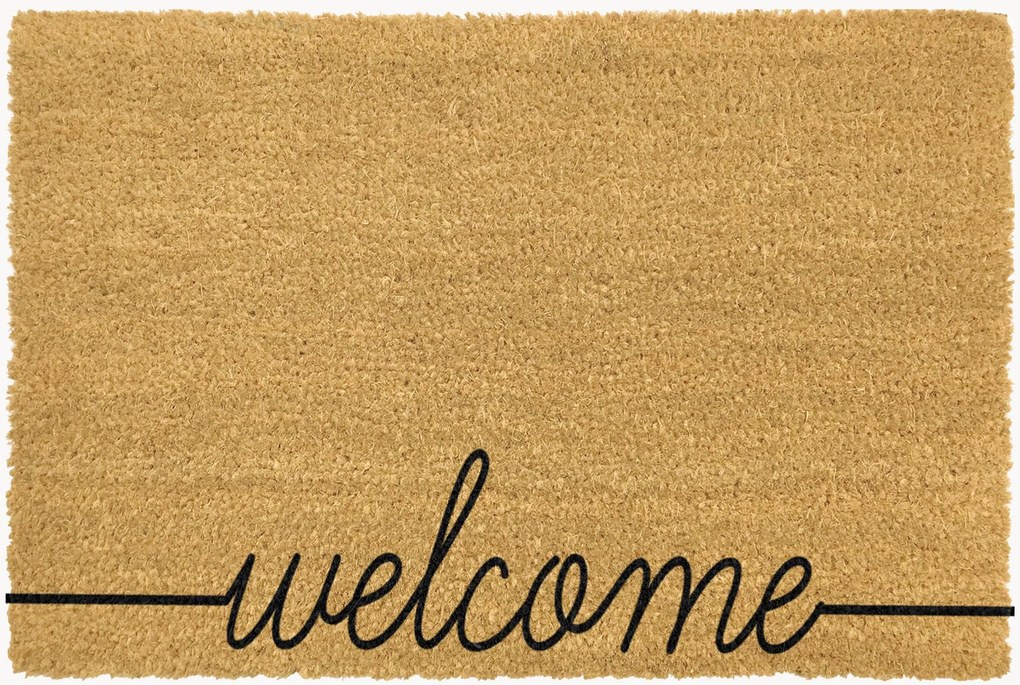 Tapete de entrada Welcome