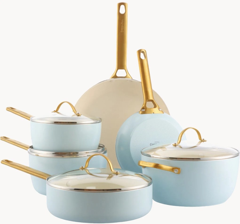 Conjunto de cozinha com revestimento antiaderente Padova, conjunto de 10