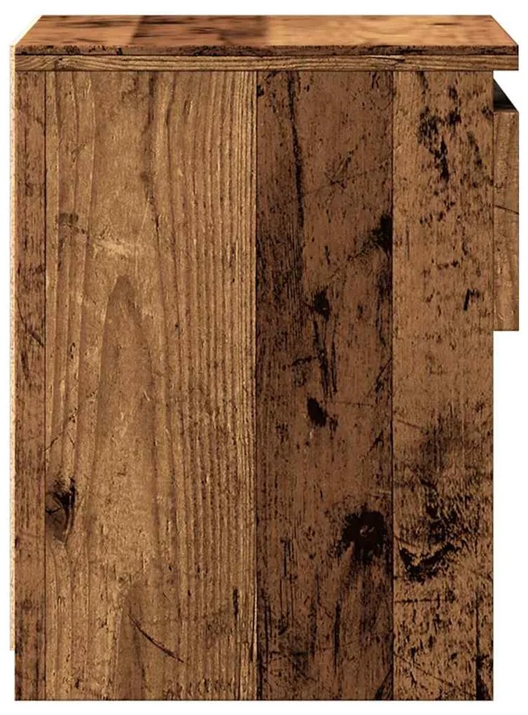 Mesa de cabeceira 40x30x39 cm derivados madeira madeira velha