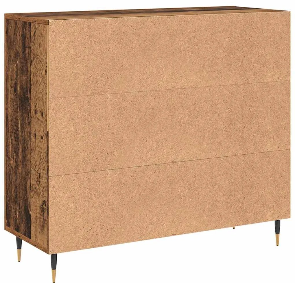 Buffet Castanho 90 x 34 x 80 cm Madeira processada