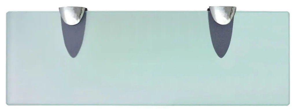 Prateleira flutuante vidro 30x10 cm 8 mm