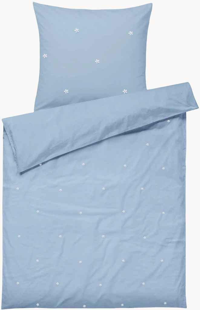 Conjunto de roupa de cama infantil em algodão Daisy