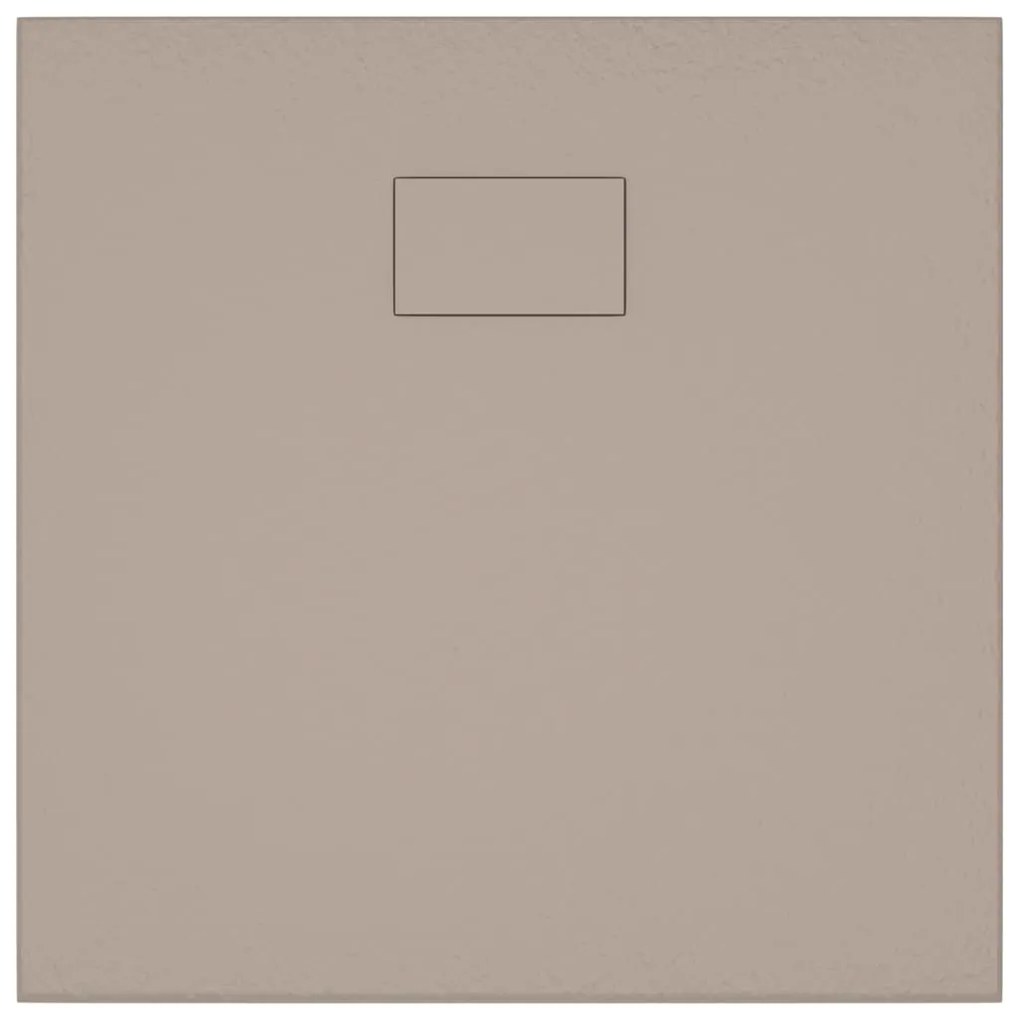 Base de Chuveiro SMC - Castanho - 90x90 cm