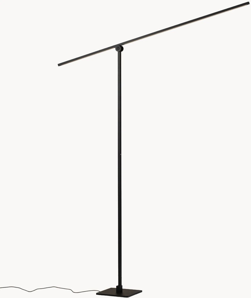 Candeeiro de pé em arco LED regulável Tenso