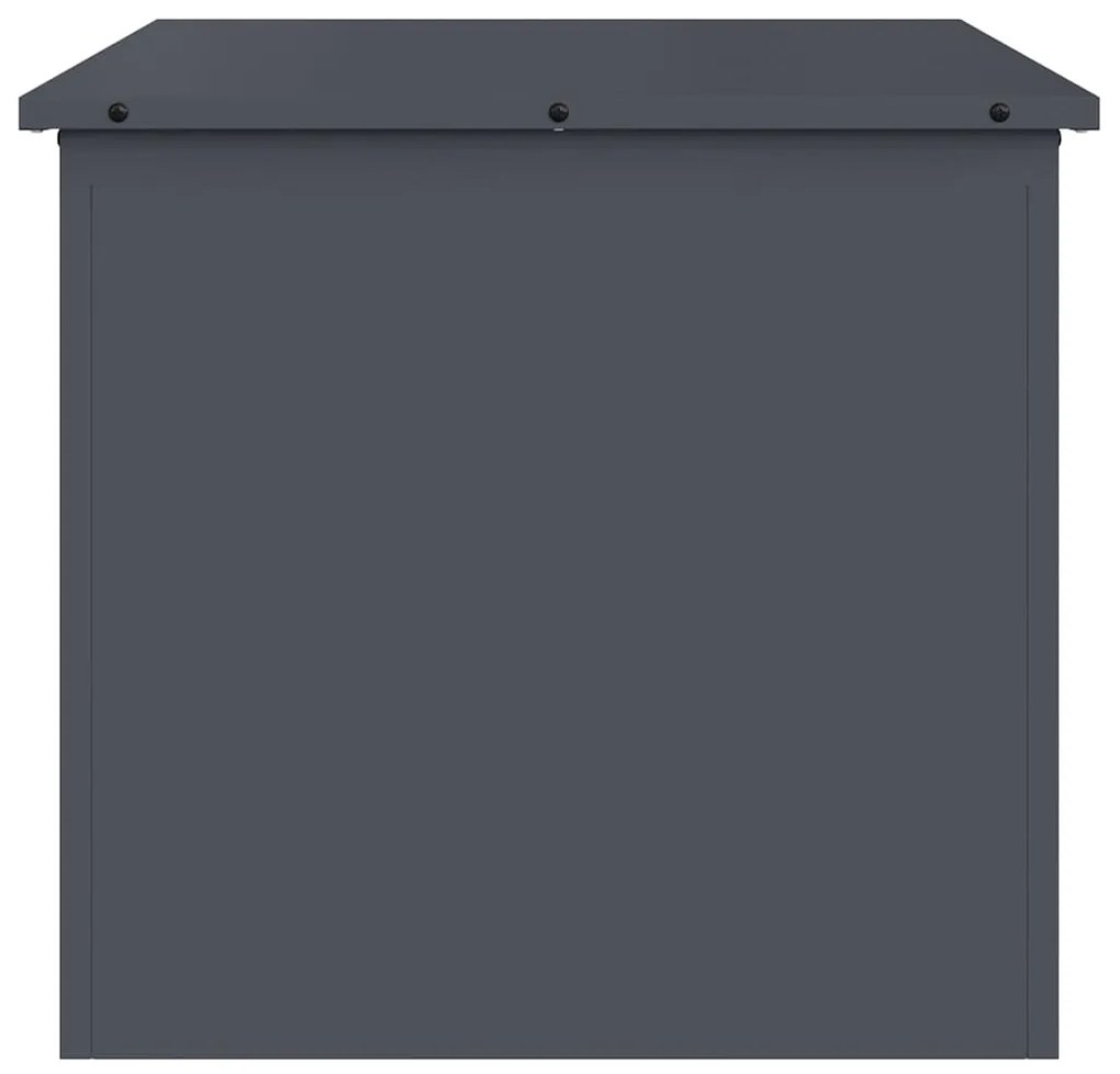 Caixa de Armazenamento Externa Antracite 55 x 50.5 x 50 cm