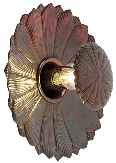 Lâmpada de parede de design de cobre - Noah Oriental