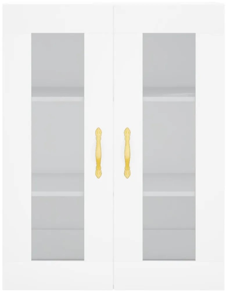 Armário de parede 69,5x34x90 cm branco