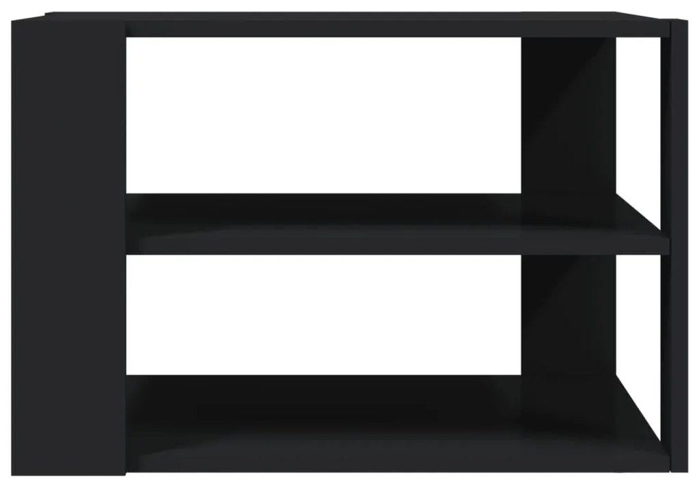 Mesa de centro 59,5x59,5x40 cm derivados de madeira preto