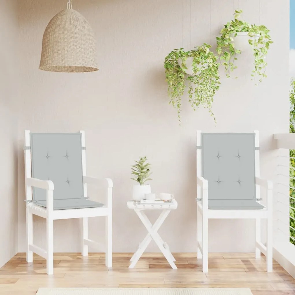 Almofadões lombares cadeiras 2pcs 100x50x4 cm mesclado tecido