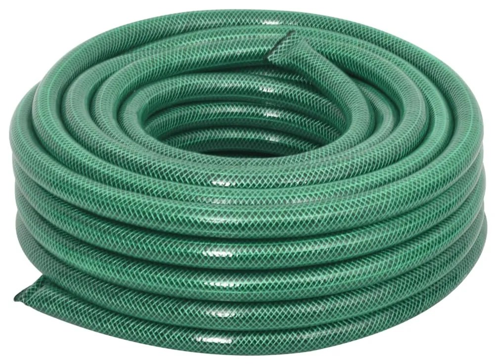Mangueira de jardim com conjunto de encaixe 0,75" 10m PVC verde