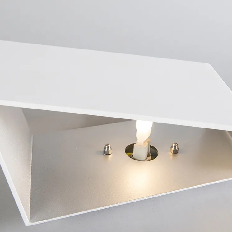 Candeeiro de parede design branco - Fold Design,Moderno