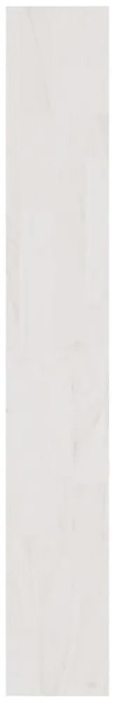 Estante/divisória 100x30x200 cm madeira de pinho maciça branco