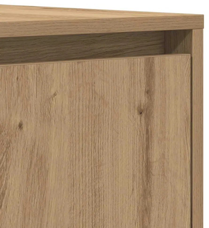 Sideboard Carvalho Artisan 120x41x75 cm Madeira Estruturada