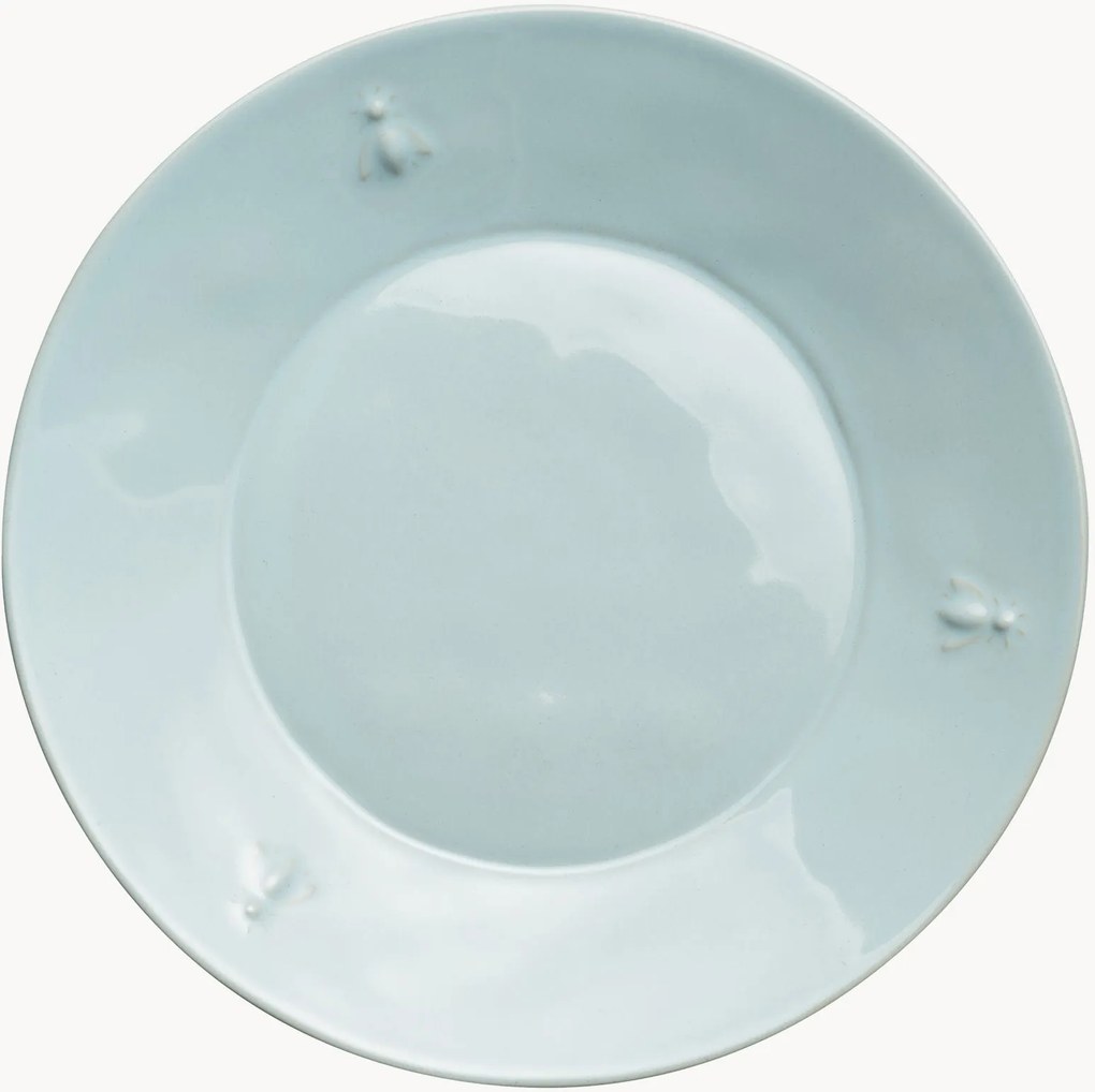 Pratos de pequeno-almoço artesanais Abeille, conjunto de 4