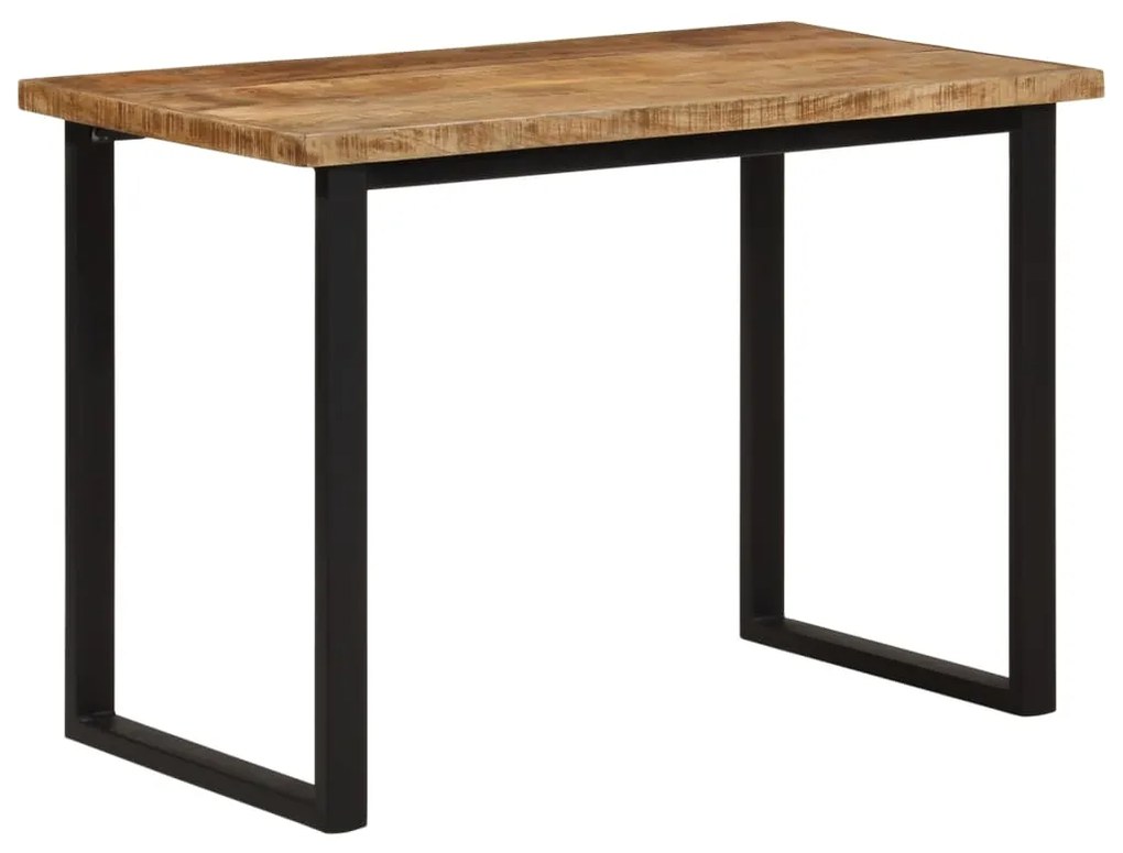 vidaXL Mesa de jantar 110x55x75 cm madeira de mangueira maciça