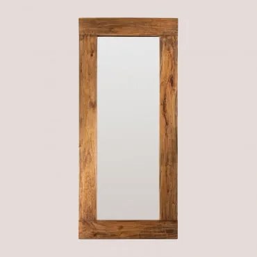 Espelho de Madeira Reciclada (178,5 x 79 cm) Drev Madeira Reciclada - Sklum