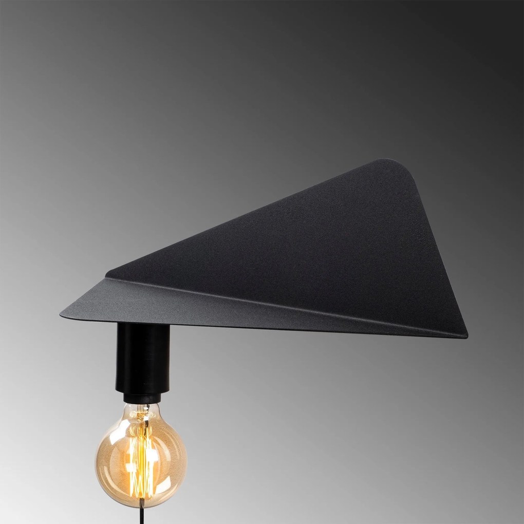 Candeeiro de Parede Tokyo – Preto – 50 x 21 x 16 cm