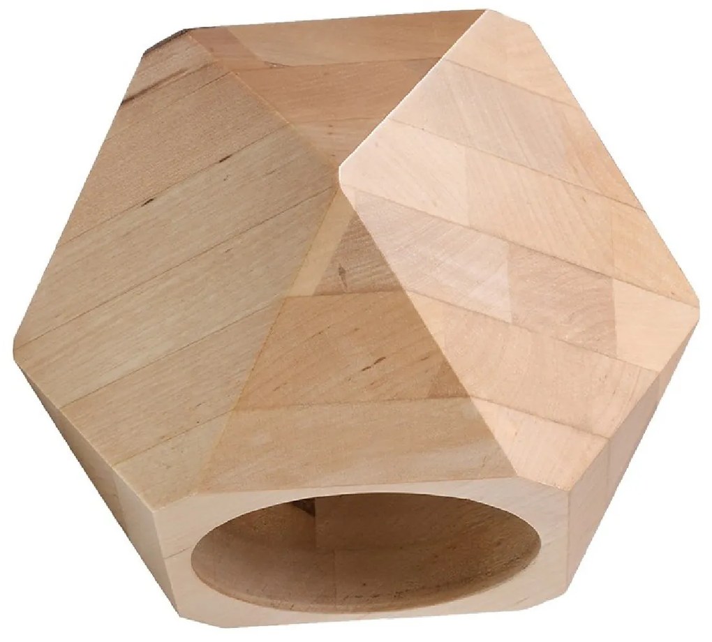 Aplique Candeeiro de Parede WOODY madeira natural