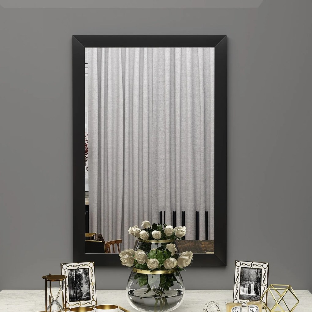 Espelho Lipa – Preto – 50 cm x 75 cm