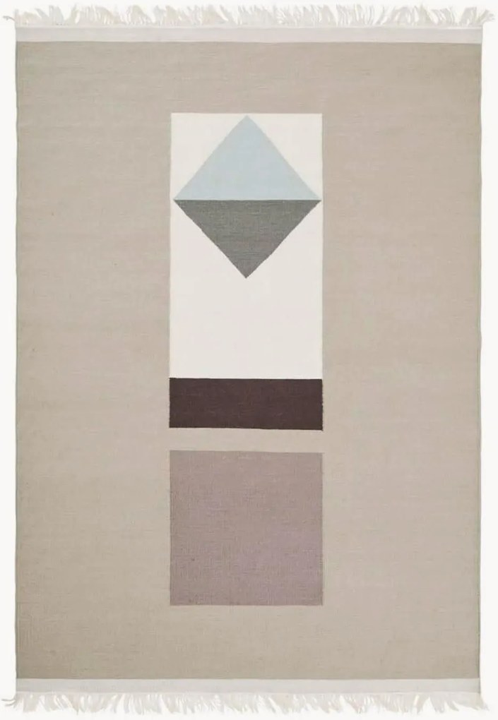 Tapete em lã artesanal Vero