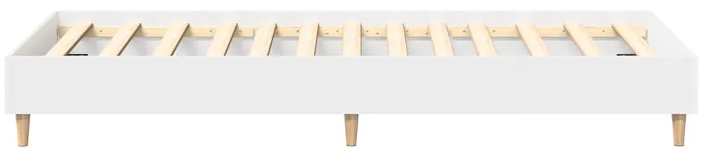 Estrutura de cama sem colchão 100x200 cm branco
