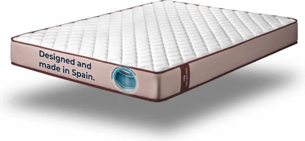 Colchão multicamadas Flow PureVital 1900 150x200 com 21 cm de altura e viscoelástico VisComfort