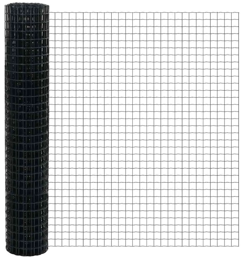 Cerca Euro Cinza 1,5 x 10 m de Aço