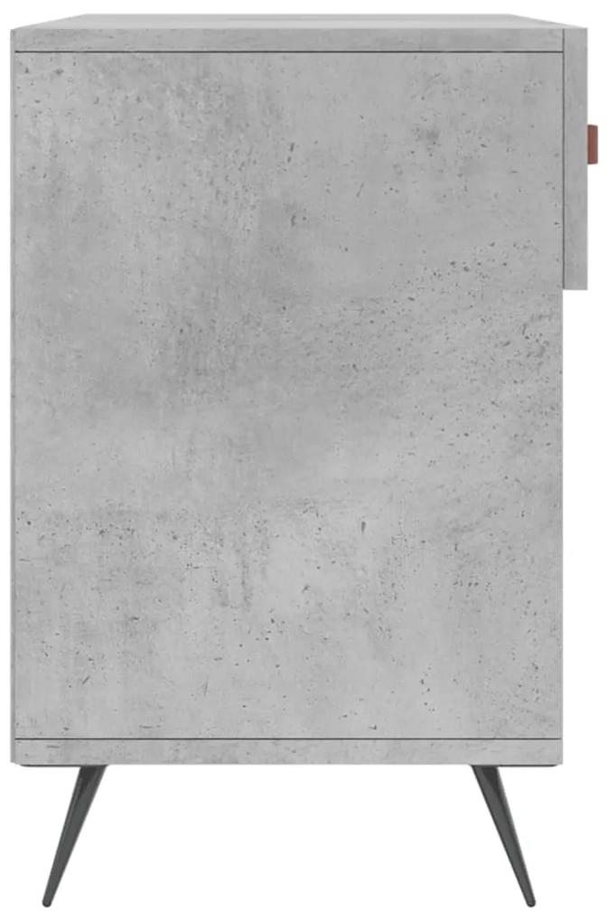 Banco sapateira 102x35x55 cm derivados madeira cinzento cimento
