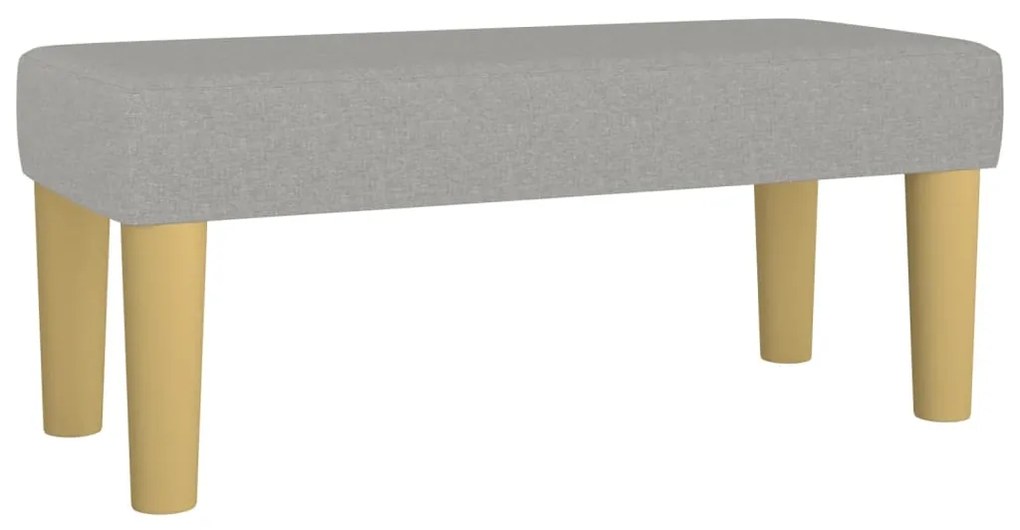 Cama com molas/colchão 90x190 cm tecido cinza-escuro