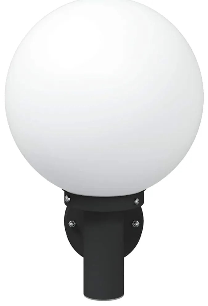 Luz de Parede Externa Preto Aço Inox IP44