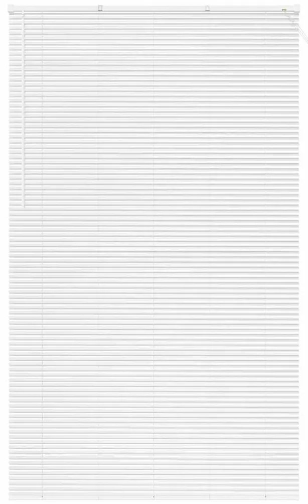Persiana de Janela com cortinas Outros Manual Branco 135 x 220 cm Alum