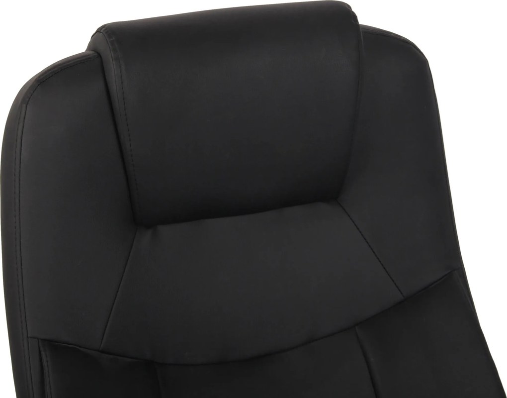 Cadeira de Escritório BIG Apollo Couro Sintético Preto