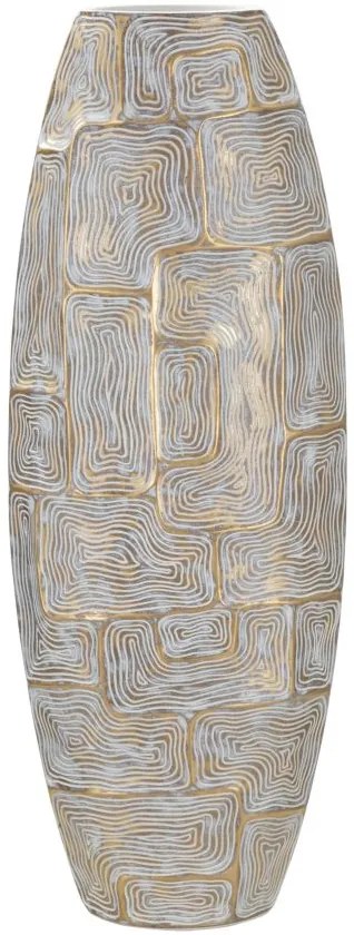 VASO RESINA TORRE ECLIPS 25,5X12,5X69,5 CM