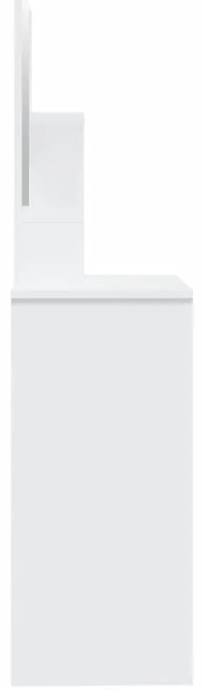 Toucador com espelho 86,5x35x136 cm cor branco