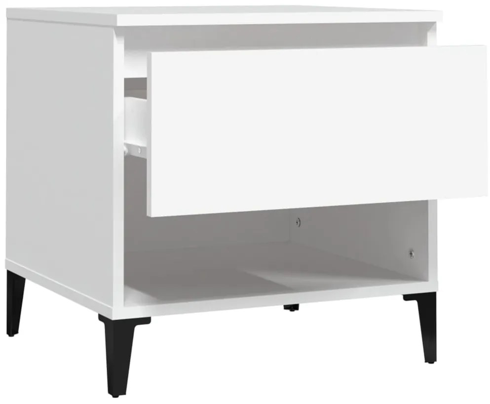 Mesa de apoio 50x46x50 derivados de madeira branco
