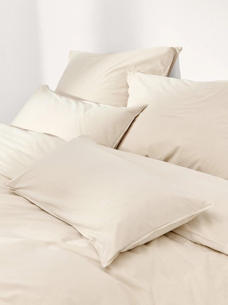 Capa de edredão em percal de algodão lavado Debbie