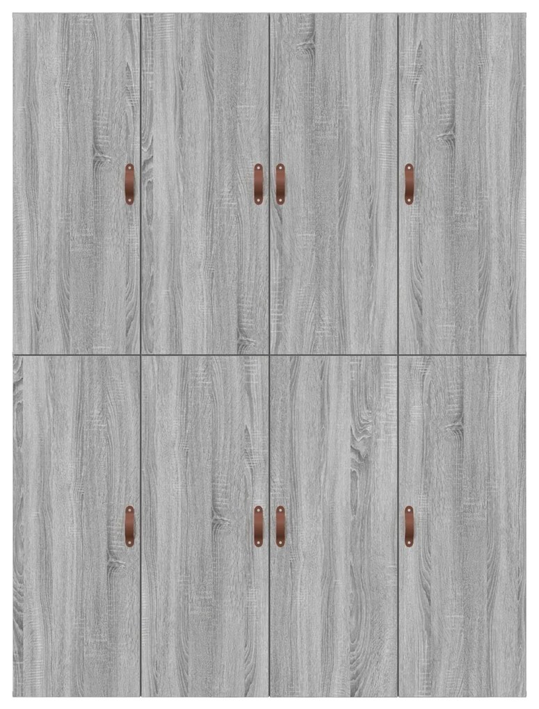 Cama de Armazenamento vidaXL Cinza Sonoma 160x200 cm