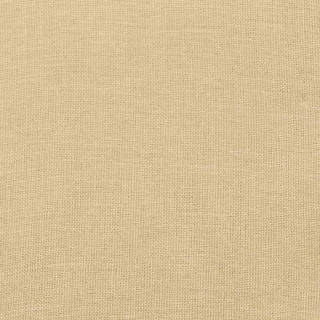 Almofadão p/ banco de jardim 180x50x7 cm mesclado tecido bege
