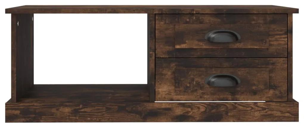 Mesa de centro 90x50x35 cm derivados madeira carvalho fumado