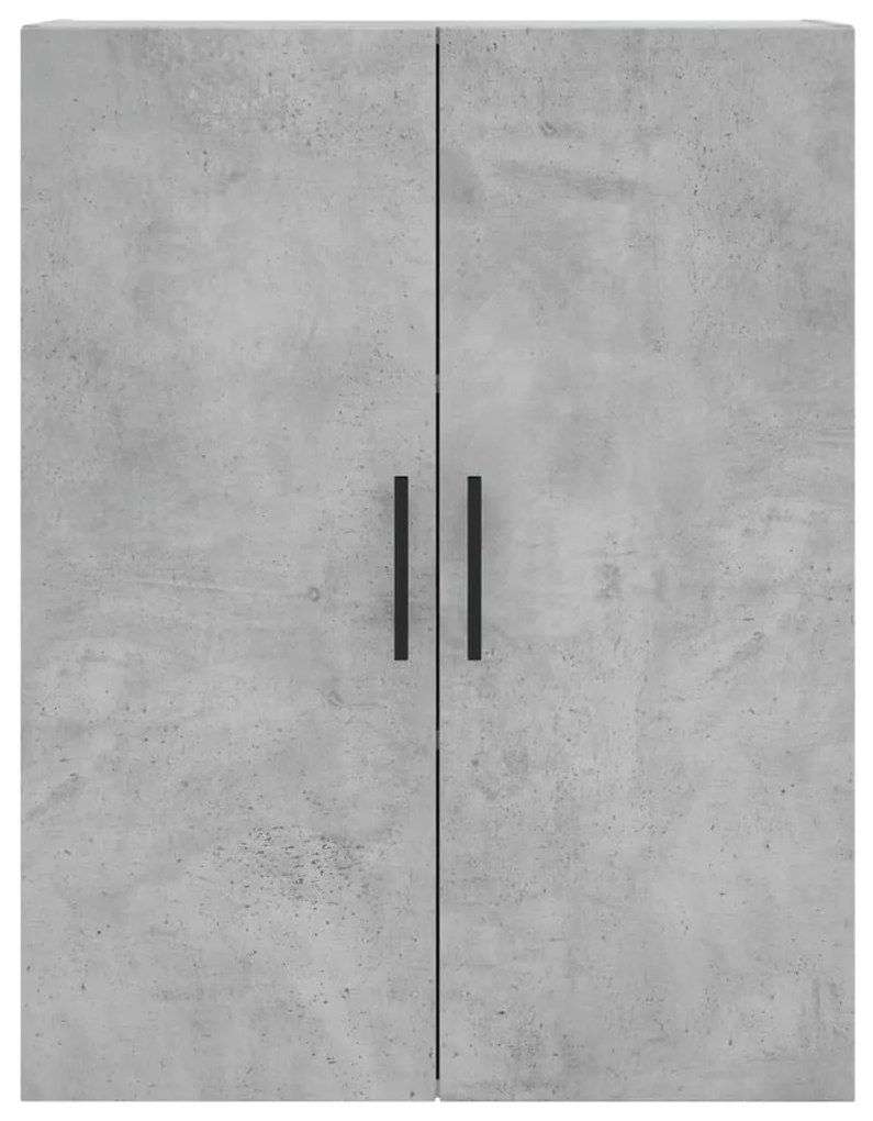 Armário alto 69,5x34x180 cm derivados de madeira cinza cimento